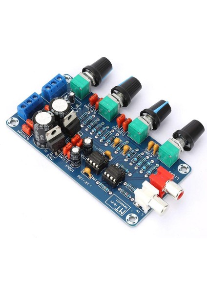 XH-M164 NE5532 4 Kanallı Amplifikatör Ekolayzer Modülü