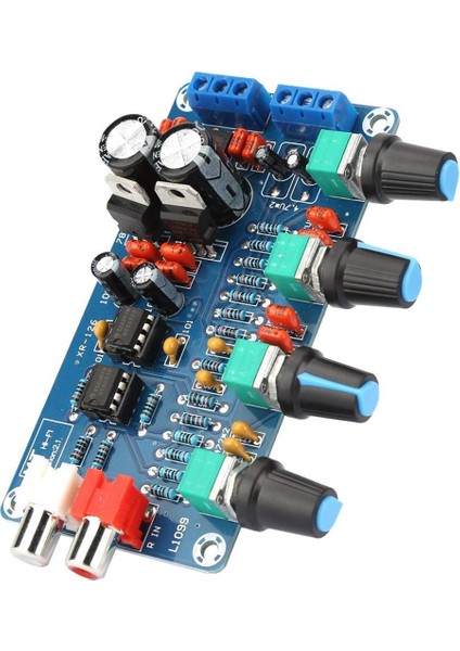 XH-M164 NE5532 4 Kanallı Amplifikatör Ekolayzer Modülü