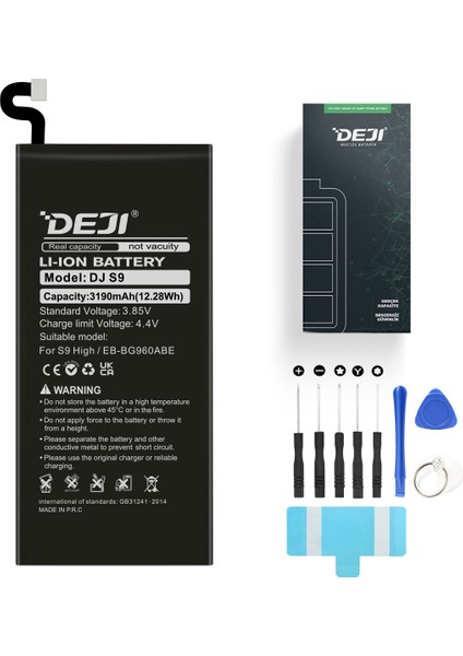 Samsung Galaxy S9 Batarya 3190 Mah Mucize Batarya Deji