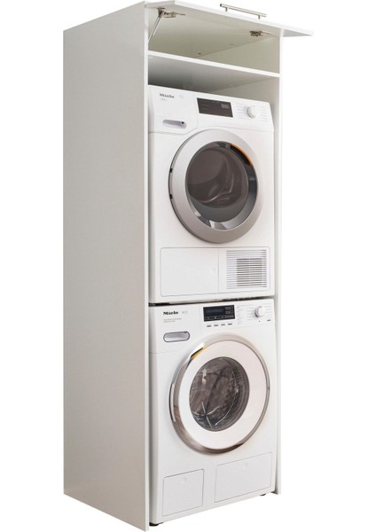 Hane Banyo Dolabı-Çok Amaçlı-Çamaşır Makinesi Dolabı Beyaz fiyatları