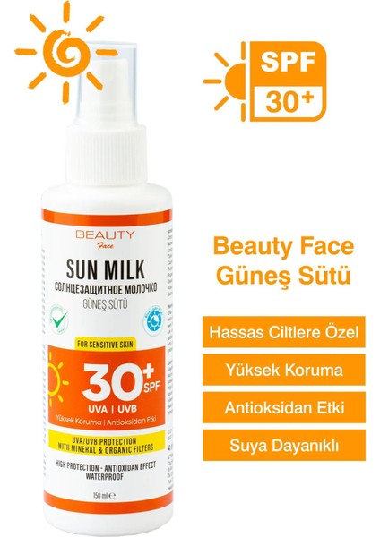 Face 30+Spf Güneş Sütü 150 ml