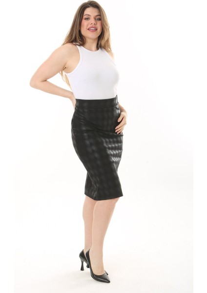 Esnek Büyük Beden Etek 7A-2506 fiyatları