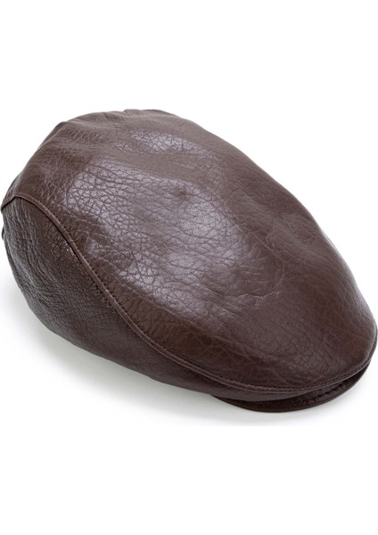 Erkek Hakiki Deri Kahverengi Şapka 524 1106 Lndn Spk SK23/24 Kahve Jumbo fiyatları