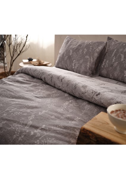 Doqu Home Sereal Easy Cotton Tek King Size Nevresim Takımı