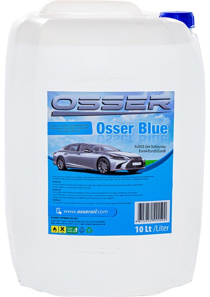 BLUE 10 LT AUS32 Üre Solüsyonu Euro4/Euro5/Euro6 (SCR Sistemi Olan Araçlar İçin)