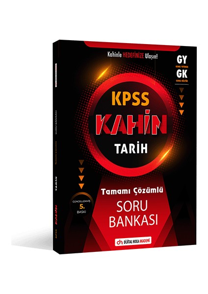KPSS 2024 Genel Kültür Kahin Tarih Tamamı Çözümlü Soru Bankası