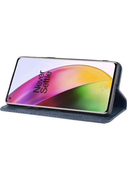 Oneplus 8 5g Manyetik Kapatma Pu Deri Cüzdan Için Telefon Kılıfı (Yurt Dışından) modelleri
