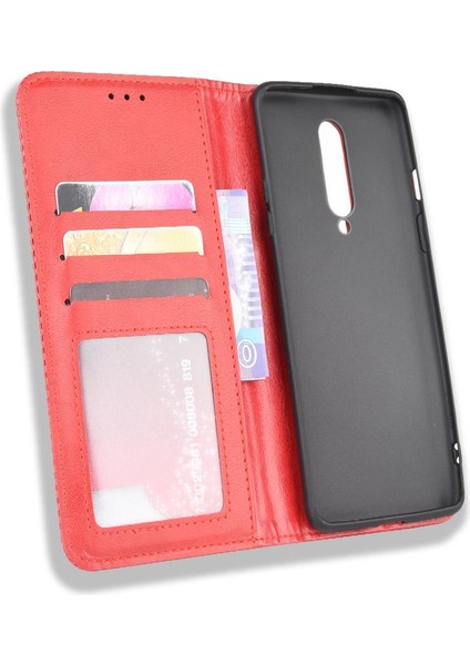 Oneplus 8 5g Manyetik Kapatma Pu Deri Cüzdan Için Telefon Kılıfı (Yurt Dışından) fırsatları