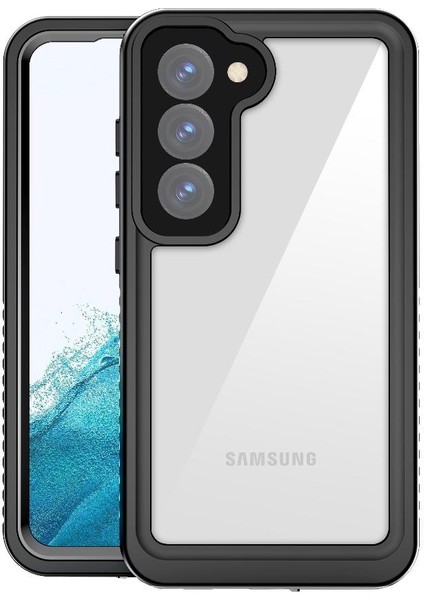 Samsung Galaxy S23 Ekran Koruyucu Su Geçirmez Dahili 12FT IP68 Telefon Kılıfı (Yurt Dışından) fiyatları