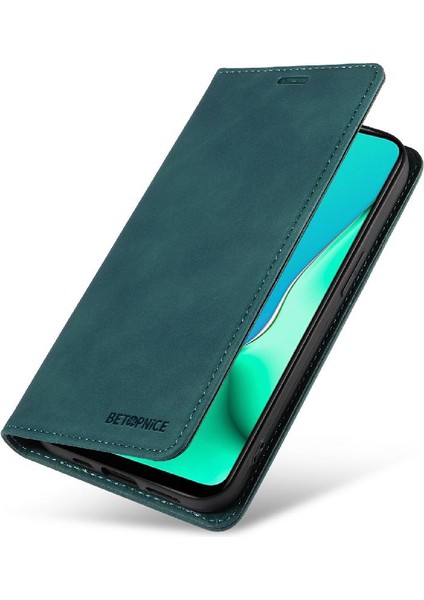 Oppo A9 2020/A5 2020 Pu Deri Koruyucu Manyetik Folio Cüzdan Telefon Kılıfı (Yurt Dışından)