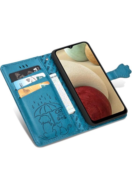 Samsung Galaxy A12 Için Kısa Kayış Karikatür Hayvanlar Telefon Kılıfı (Yurt Dışından) fiyatları