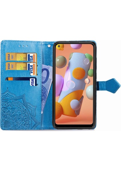 Samsung A11 Darbeye Zarif Desen Telefon Kılıfı (Yurt Dışından)