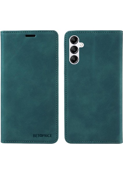 Samsung Galaxy M22 Için 4G/M32 4g Manyetik Pu Deri Koruyucu Folio Telefon Kılıfı (Yurt Dışından)