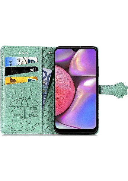 Samsung Galaxy A20S Için Kısa Kayış Karikatür Telefon Kılıfı (Yurt Dışından) modelleri