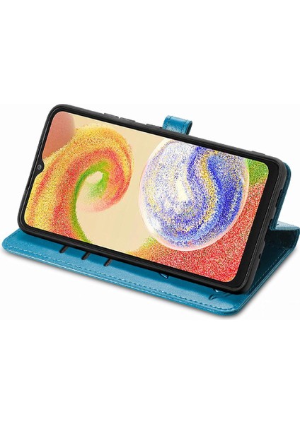 Samsung Galaxy A04 Darbeye Için Kısa Kayış Karikatür Telefon Kılıfı (Yurt Dışından)