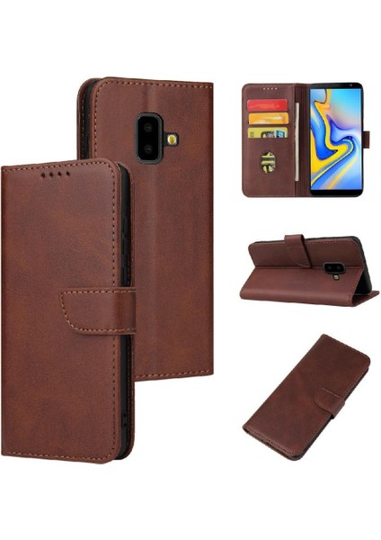 Samsung Galaxy J6 Artı/kart Tutucu Kickstand ile J6 Başbakan Tam Telefon Kılıfı (Yurt Dışından)