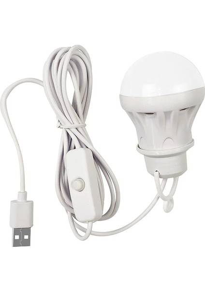 1 Metre USB Işık Asılı Çadır Işığı Iş Için Uygun Barbekü Balıkçılık Onarım Açık Kamp Ekipmanları (Yurt Dışından)