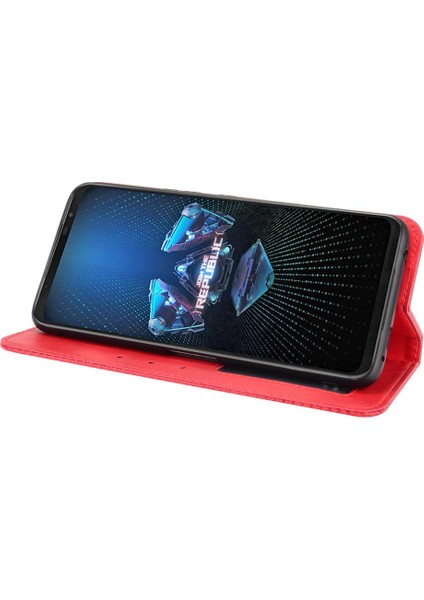 Asus Rog Telefon 5 Manyetik Kapatma Pu Deri Cüzdan Için Telefon Kılıfı (Yurt Dışından) fırsatları