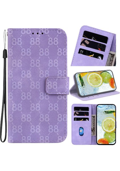 Oppo Phone 5 Pro Artı Cüzdan Için Çift 8 Kabartmalı Pu Kart Telefon Kılıfı (Yurt Dışından) fiyatları