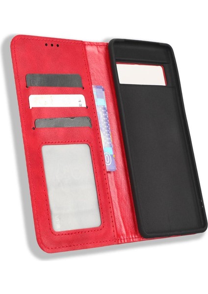 Google Piksel 7 5g Cüzdan Manyetik Kapatma Pu Deri Için Telefon Kılıfı (Yurt Dışından) indirimleri