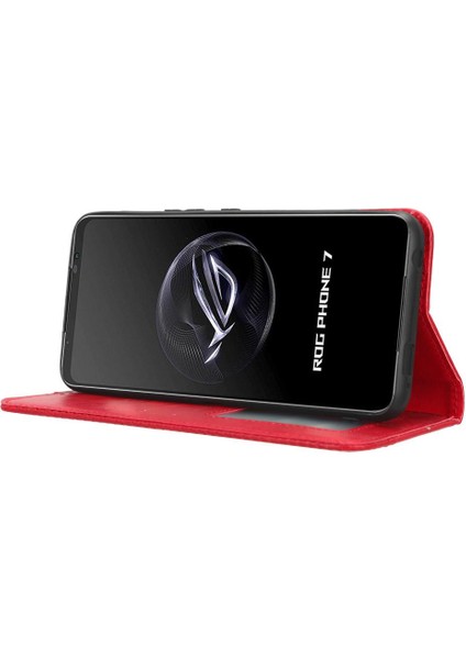Asus Rog Telefon 7 Pu Deri Manyetik Kapatma Cüzdan Için Telefon Kılıfı (Yurt Dışından) fırsatları