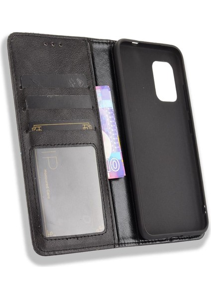 Asus Zenfone 8 Için Pu Deri Manyetik Kapatma Cüzdan Telefon Kılıfı (Yurt Dışından) modelleri