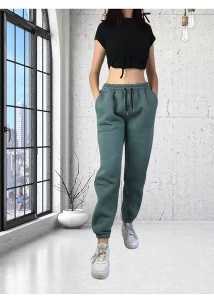 Pamuklu Kışlık Jogger Eşofman
