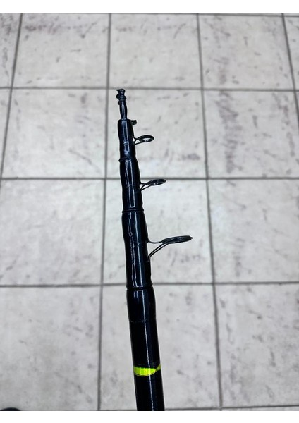 270. cm Kaliteli Karbon 150 Gr. Atarlı Kamış