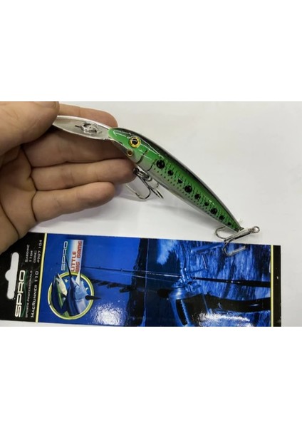 Spro Macrunner 11CM CODE:4907104 Dalarlı Rapala