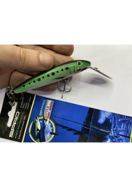Macrunner 9cm CODE:4907004 Dalarlı Rapala
