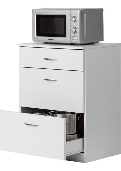 Ender Mutfak Çekmeceli Alt Modül 50 cm Beyaz modelleri