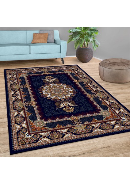 Klasik Türk Motifli Geleneksel Desenli Dijital Baskılı Halı Kaydırmaz Tabanlı Yıkanabilir Halı fiyatları