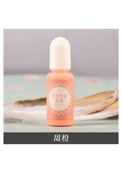 O Tarzı 2 Adet Macaron Renkli Epoksi Uv Reçine Boyama Boyası Sıvı Epoksi Pigment Reçine Renklendirici Solma DIRENCI10ML Dıy Sabun Mum Pigment (Yurt Dışından)
