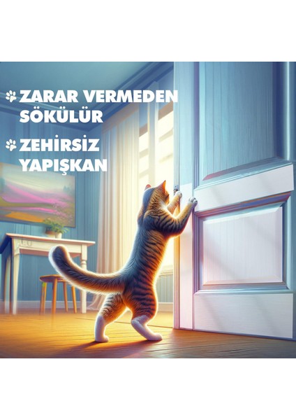 Tırmalama Önleyici Mobilya Koruyucu Eğitim Bandı EN:10CM BOY:10MT indirimleri
