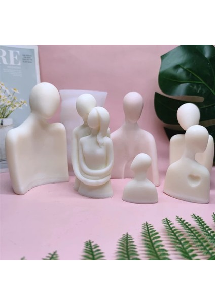 RS1-1265 Stili Portre Aromaterapi Mum Kalıpları Mum Yapımı Için Sabun Silikon Kalıp Insan Vücudu Silikon Kalıp Dıy Mum Aracı Kil Kalıp (Yurt Dışından)