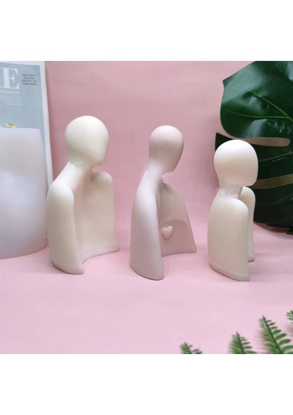 RS1-1265 Stili Portre Aromaterapi Mum Kalıpları Mum Yapımı Için Sabun Silikon Kalıp Insan Vücudu Silikon Kalıp Dıy Mum Aracı Kil Kalıp (Yurt Dışından)