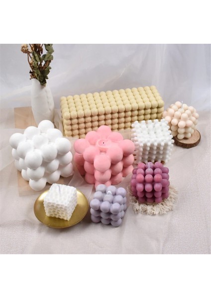 Ben Stil Yeni Kabarcık Mum Kalıbı 3D Süper Büyük Dikdörtgen Dikdörtgen Silikon Beton Piramit Rubik Yuvarlak Top Pişirme Reçine Kalıp Makin (Yurt Dışından) modelleri
