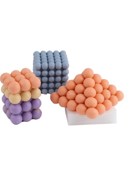 C6 Stili 3D Yeni Büyük Kabarcık Silikon Kalıp Dıy Soya Balmumu Mum Yapma Kalıpları Zanaat Aromaterapi Alçı Sabun Formu Kek Çikolata Pişirme Araçları (Yurt Dışından) fiyatları