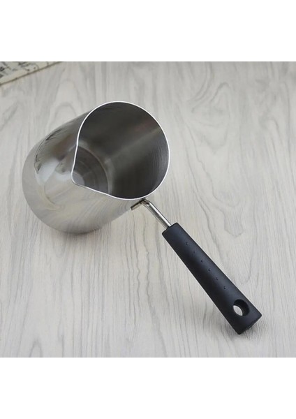 1000ML Tarzı Paslanmaz Çelik Saplı Balmumu Eritme Potası Dıy Mum Sabun Tencereyi Eritir Kokulu Balmumu Eritir Metal Kahve Toroid Sürahi Latte Sürahi (Yurt Dışından)