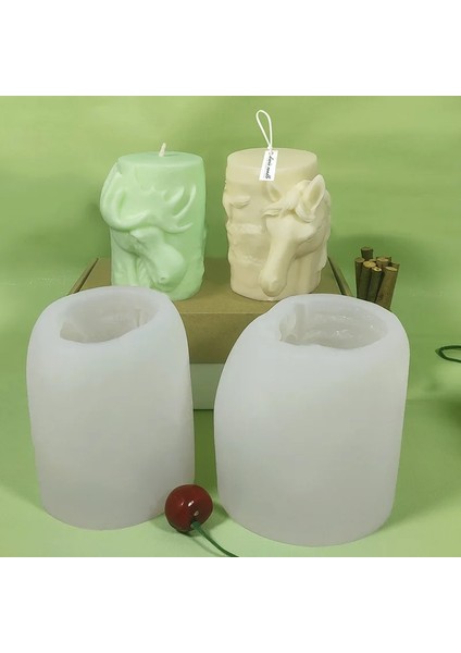 Koyu Gri Tarzı Hayvan Oyma Sütun Silikon Mum Kalıp Dıy El Yapımı Aromaterapi Mum Alçı Süsler El Sanatları Sabun Kalıp Araçları (Yurt Dışından) indirimleri
