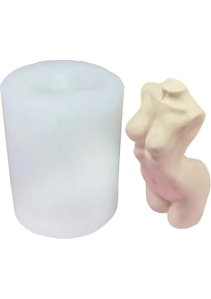 J Stili Yazın Sanat Vücut Mum Kalıp Balmumu Dıy Kristal Reçine Sabun Kadın Erkek Kadın Silikon Zanaat Malzemeleri 3D Vücut Mum Kalıp Yapımı (Yurt Dışından)