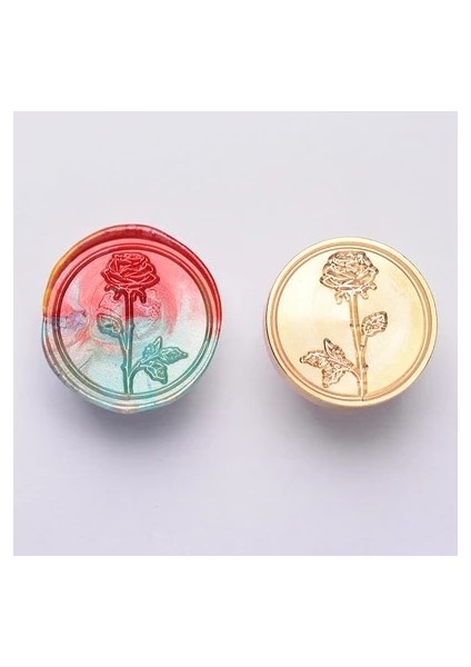 Kıpkırmızı Tarzı Mum Mühür Damga Kafa Retro Antika Sızdırmazlık Balmumu Scrapbooking Pullar Kafa Düğün Dekoratif Ahşap Saplı Aşk Haritası Ağacı Çiçek (Yurt Dışından)