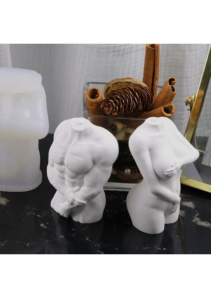 12 cm Stili 3D Vücut Mum Kalıp Silikon Dıy Kristal Epoksi Reçine Alçı Kalıp El Sanatları Takı Dekorasyon Acessories Insan Şekli Araçları (Yurt Dışından) fırsatları