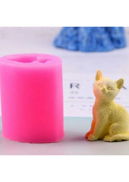 Kalıp Stili Kedi Şekli Mum Kalıpları Diy Sabun Mum Yapımı Silikon Kalıp Kek Çikolata Kalıp Sabun Alçı Kalıp Kek Dekorasyon Araçları (Yurt Dışından) modelleri