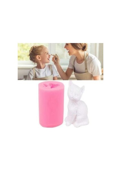 Kalıp Stili Kedi Şekli Mum Kalıpları Diy Sabun Mum Yapımı Silikon Kalıp Kek Çikolata Kalıp Sabun Alçı Kalıp Kek Dekorasyon Araçları (Yurt Dışından) indirimleri