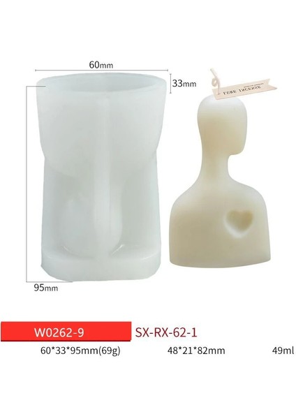 Anne Kalıp Işık Stili Silikon Mum Kalıp Baba Anne Çocuklar Için Aile Çiftler Severler Sarılmak Ayı Alçı Kalıpları Iskandinav Tarzı Ev Dekorasyonu Koku Candl (Yurt Dışından)