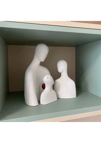 Anne Kalıp Işık Stili Silikon Mum Kalıp Baba Anne Çocuklar Için Aile Çiftler Severler Sarılmak Ayı Alçı Kalıpları Iskandinav Tarzı Ev Dekorasyonu Koku Candl (Yurt Dışından) indirimleri