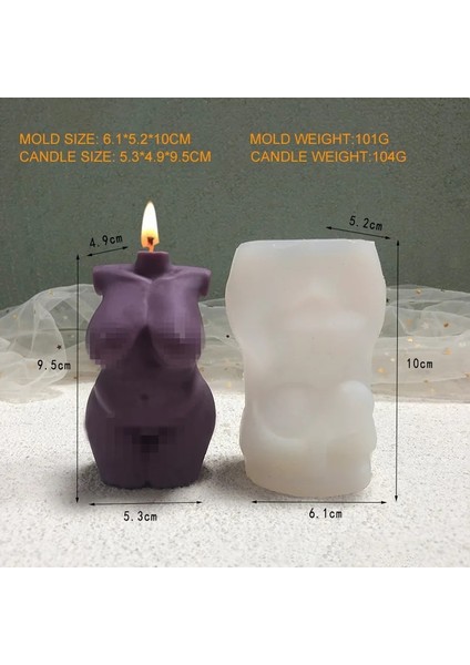 RS1-1371 Stili 3D Insan Vücudu Mum Kalıp Silikon Sanat Hamile Kadın Modeli Kalıpları Epoksi Reçine Kalıp El Sanatları Için Dıy Sabun Balmumu Epoksi Alçı Kalıp (Yurt Dışından)