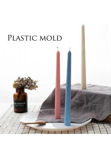 No.5 Tarzı 1 Adet Uzun Kutup Şerit Mum Kalıpları Plastik Sütun Dıy El Yapımı El Sanatları Mum Yapma Kalıpları El Yapımı Mumlar Plastik Kalıp Malzemeleri (Yurt Dışından)