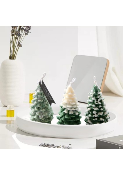 D Stili Dıy Noel Ağacı Silikon Kalıp Dıy Mum Sabun Noel Hediyesi Yapımı Parti Festivali Dekorasyon Için Pasta Dekorasyon Pişirme Aracı (Yurt Dışından) fırsatları